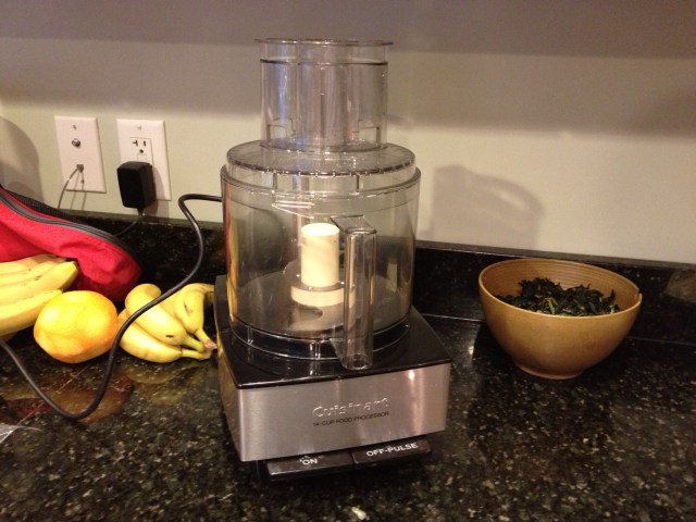 There was puff of smoke, and then the food processor ceased to function.