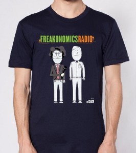 The Freakonomics Radio show is clearly about the hosts, Dubner and Levitt