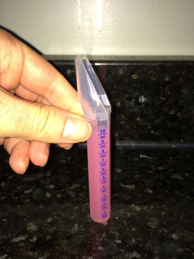 2 tsp isn't a lot of medicine, but it fills up the measuring spoon.