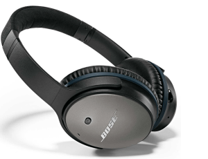 These noise canceling headphones can block out the loud drone of the airplane or the rumblings of a snoring child.